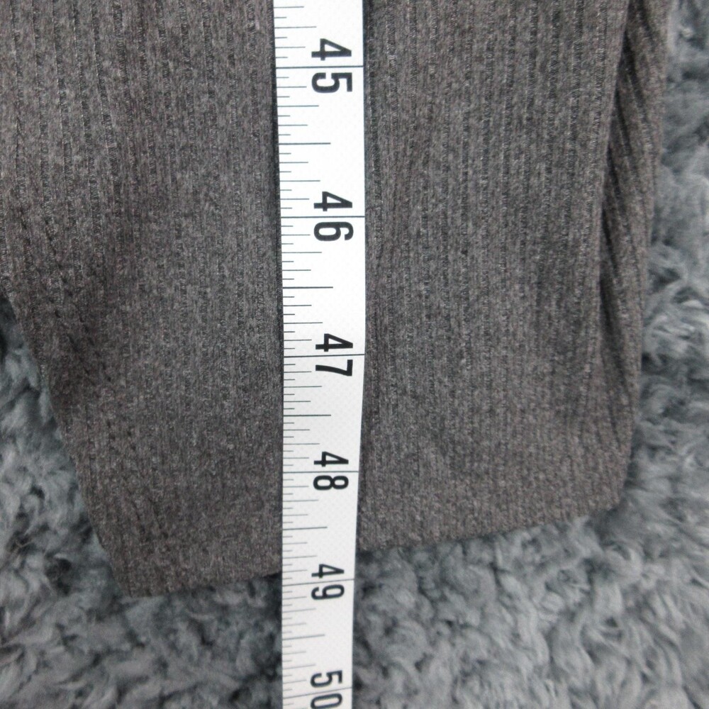 Heatherly Dress Womens Medium Gray Sonia Faux Wrap Asymmetrical Knit NWT - Picture 11 of 16